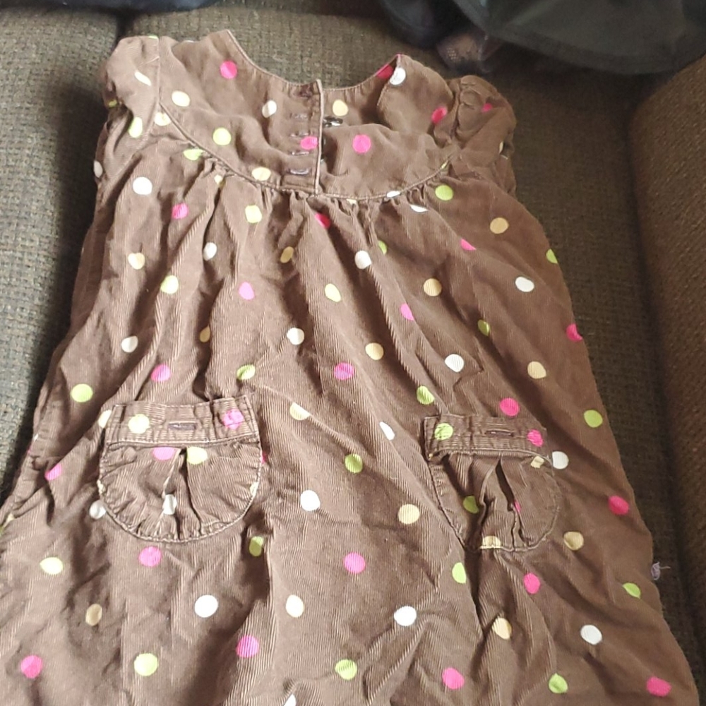Girls polka dot dress